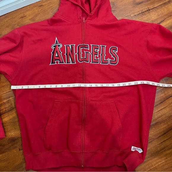 Anaheim Angels Stitches Jacket Size XL - Picture 4 of 7